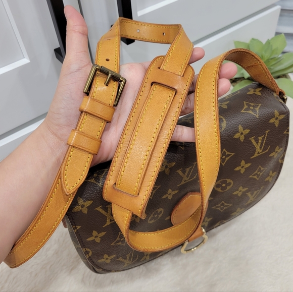 💕DISCONTINUED Crossbody/Shoulder LOUIS VUITTON Saint Cloud GM Monogram - Picture 5 of 15
